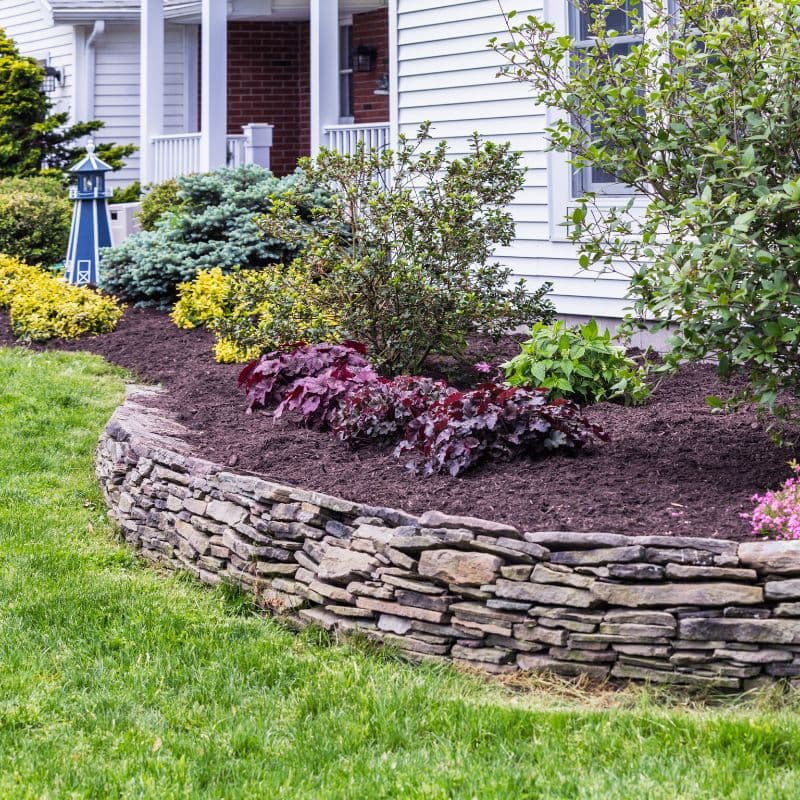 Preferred Maintenance Landscaping Mulch Flower Bed